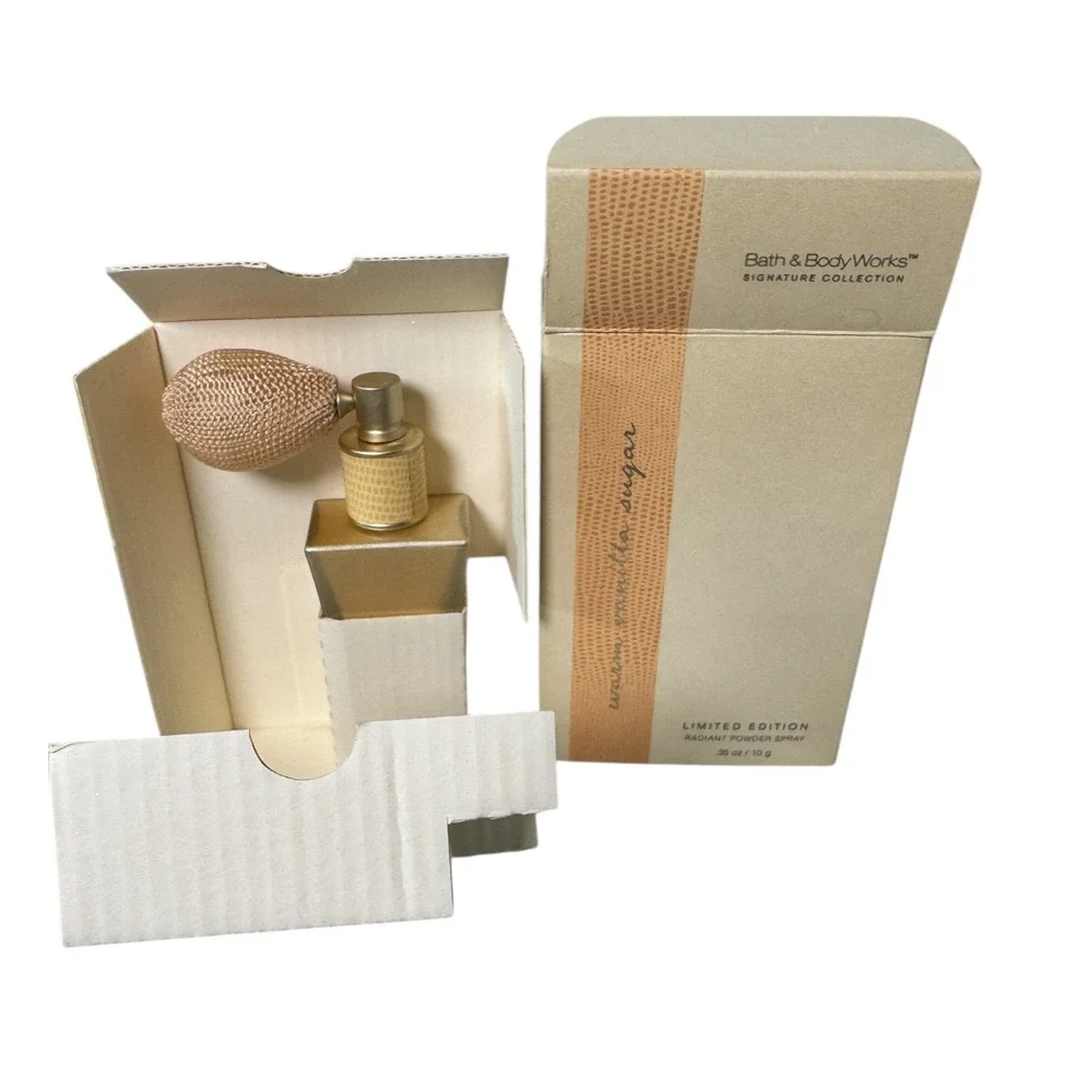 Bath and Body Works Warm Vanilla Sugar Limited Edition Radiant‎ Powder Spray